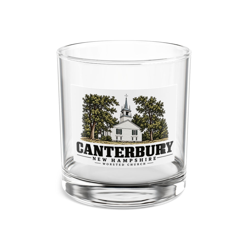 Worsted Church 10 oz Rocks Glass | Canterbury – Blackstone Valley Goods