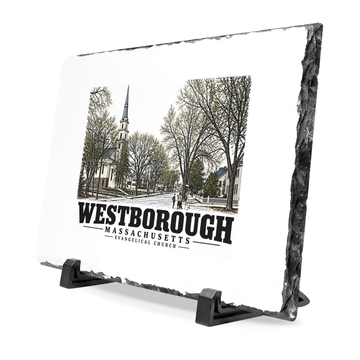 Evangelical Church Slate Desk Plaque | Westborough – Blackstone Valley ...