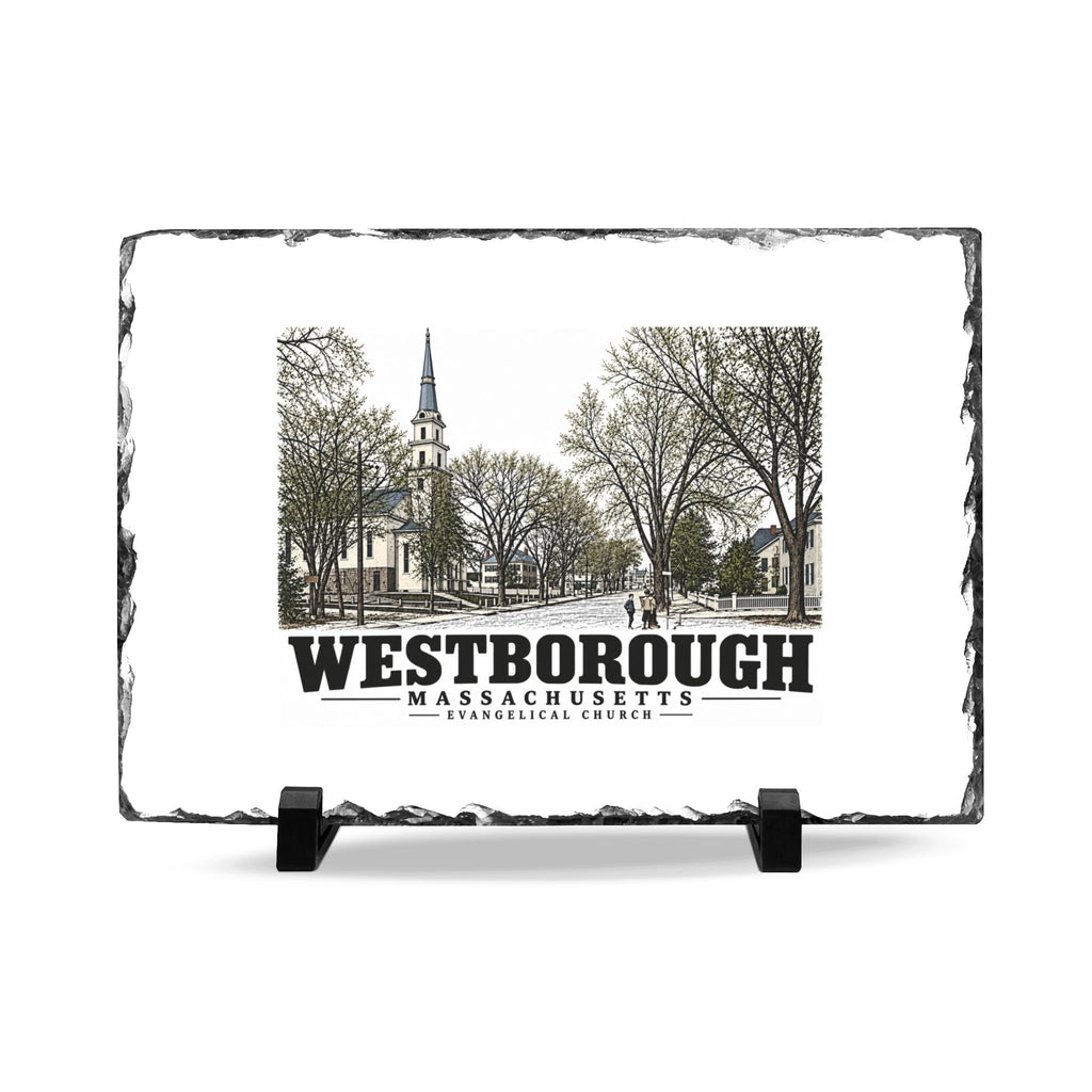 Evangelical Church Slate Desk Plaque | Westborough – Blackstone Valley ...